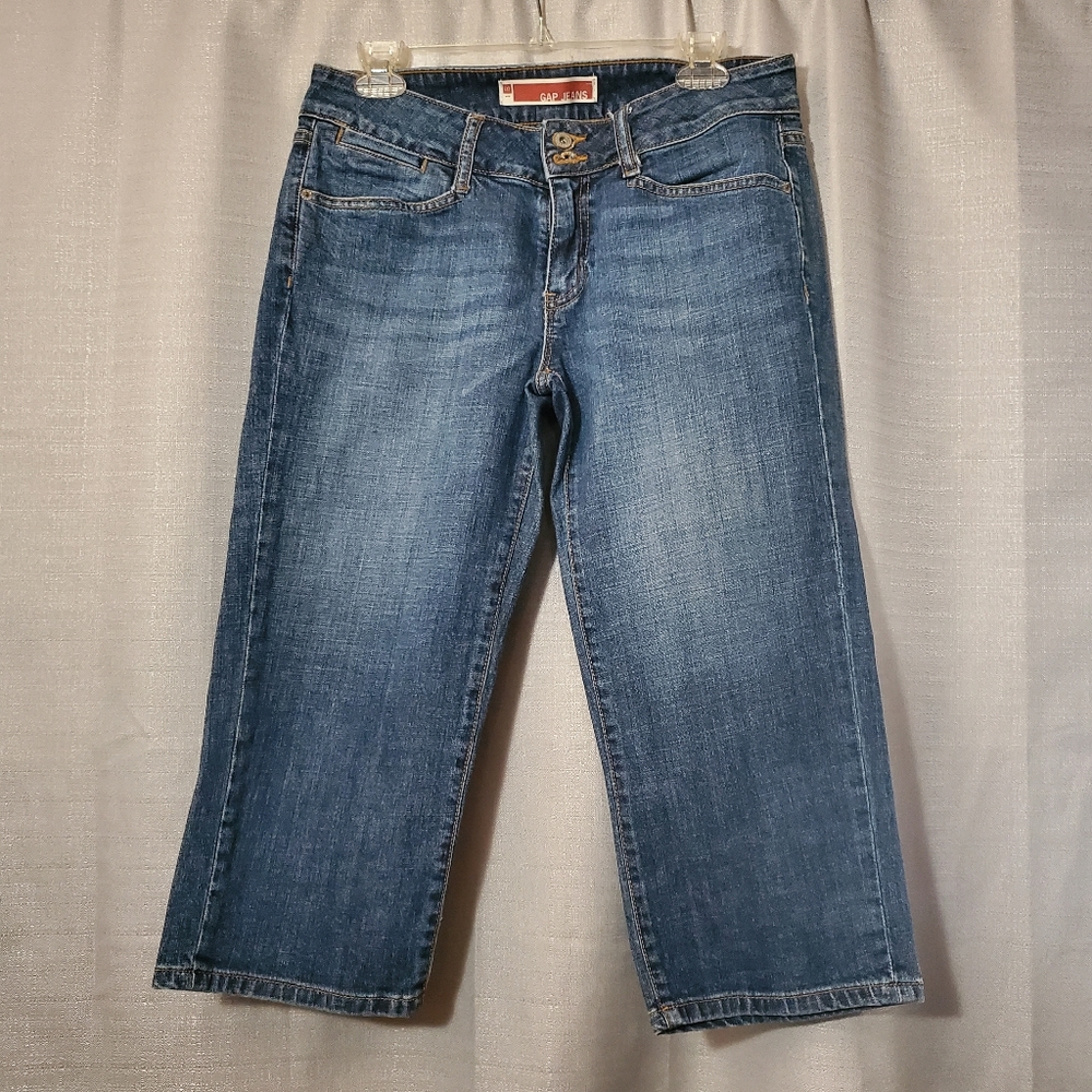 GAP Straight Denim Capri | Women's Size 8 | Jeans